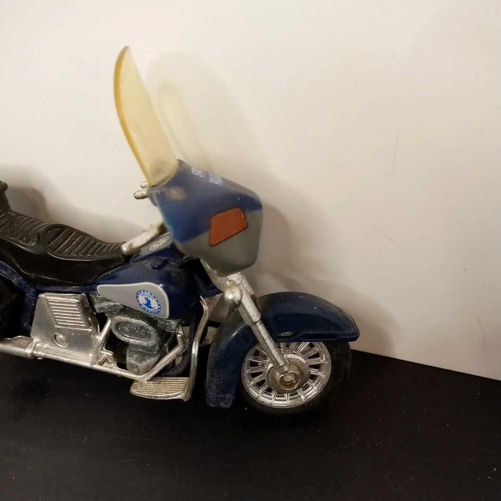 Vintage‎ Matchbox Harley Davidson Virginia Police Bike Motorcycle